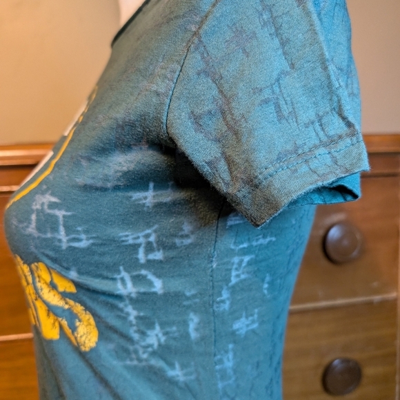 GREEN BAY PACKERS Short Sleeve Burnout Green NFL Tshirt Small - Picture 4 of 10